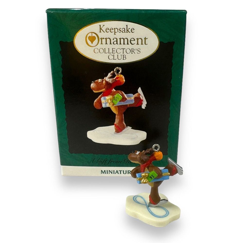 Hallmark Keepsake Ornament Collector's Club Bundle of 6 1993-1997 VINTAGE EUC - Picture 8 of 8